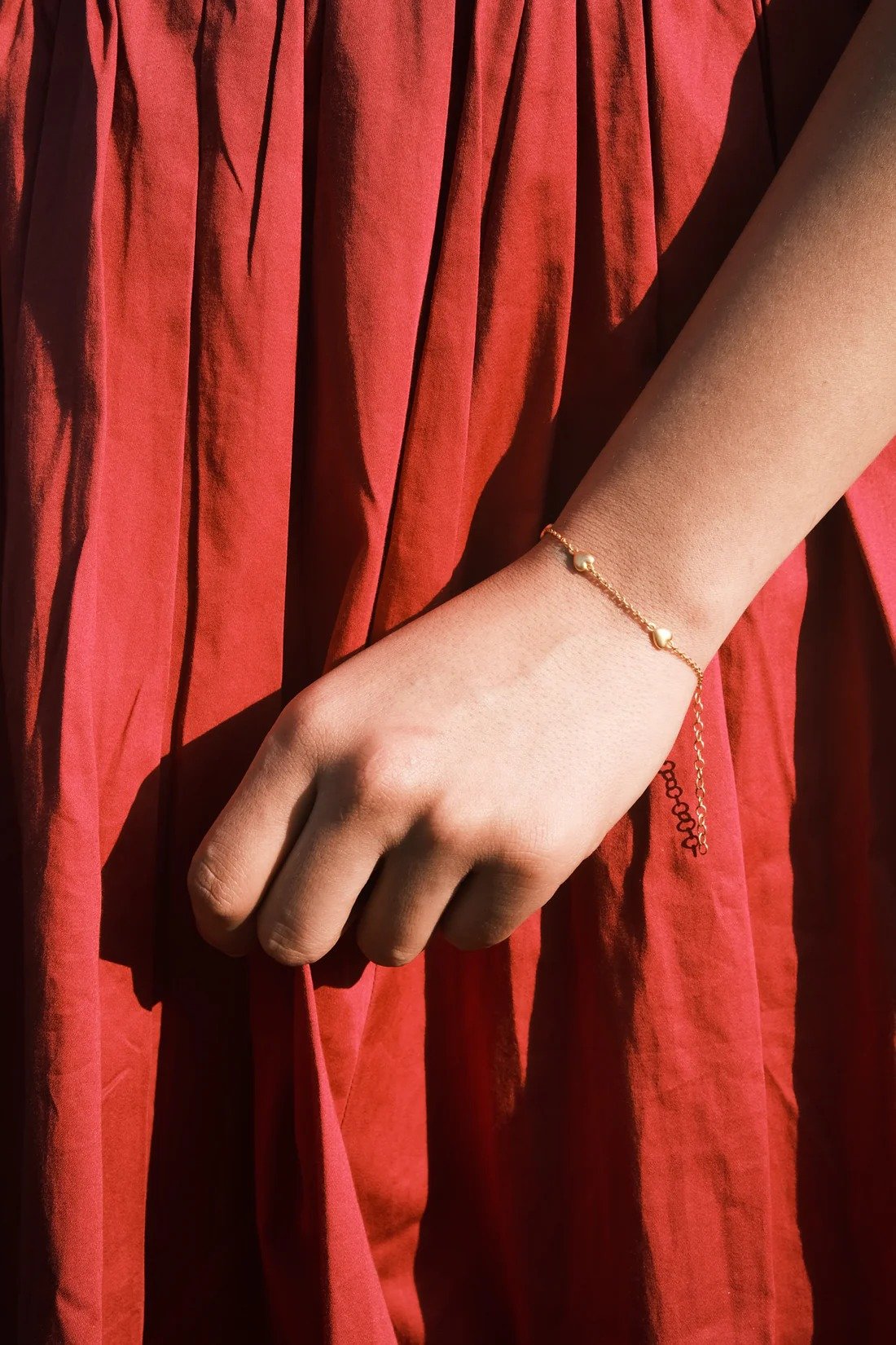 Maya Puffy Hearts Bracelet - Image 3