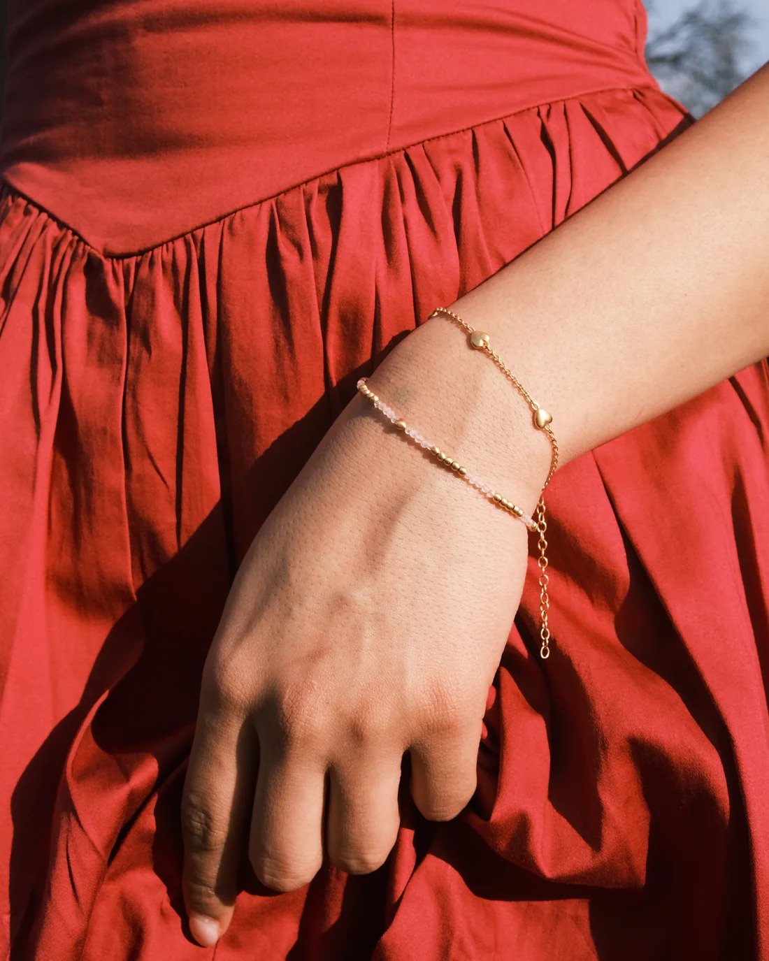 Maya Puffy Hearts Bracelet - Image 2