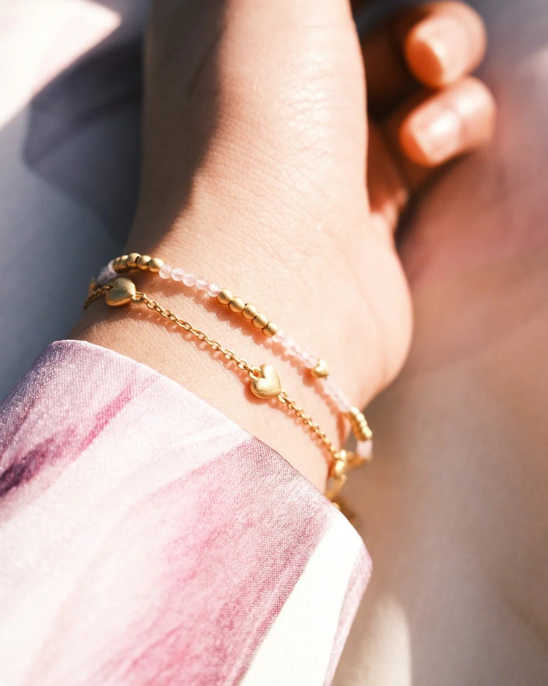 Maya Puffy Hearts Bracelet - Image 4