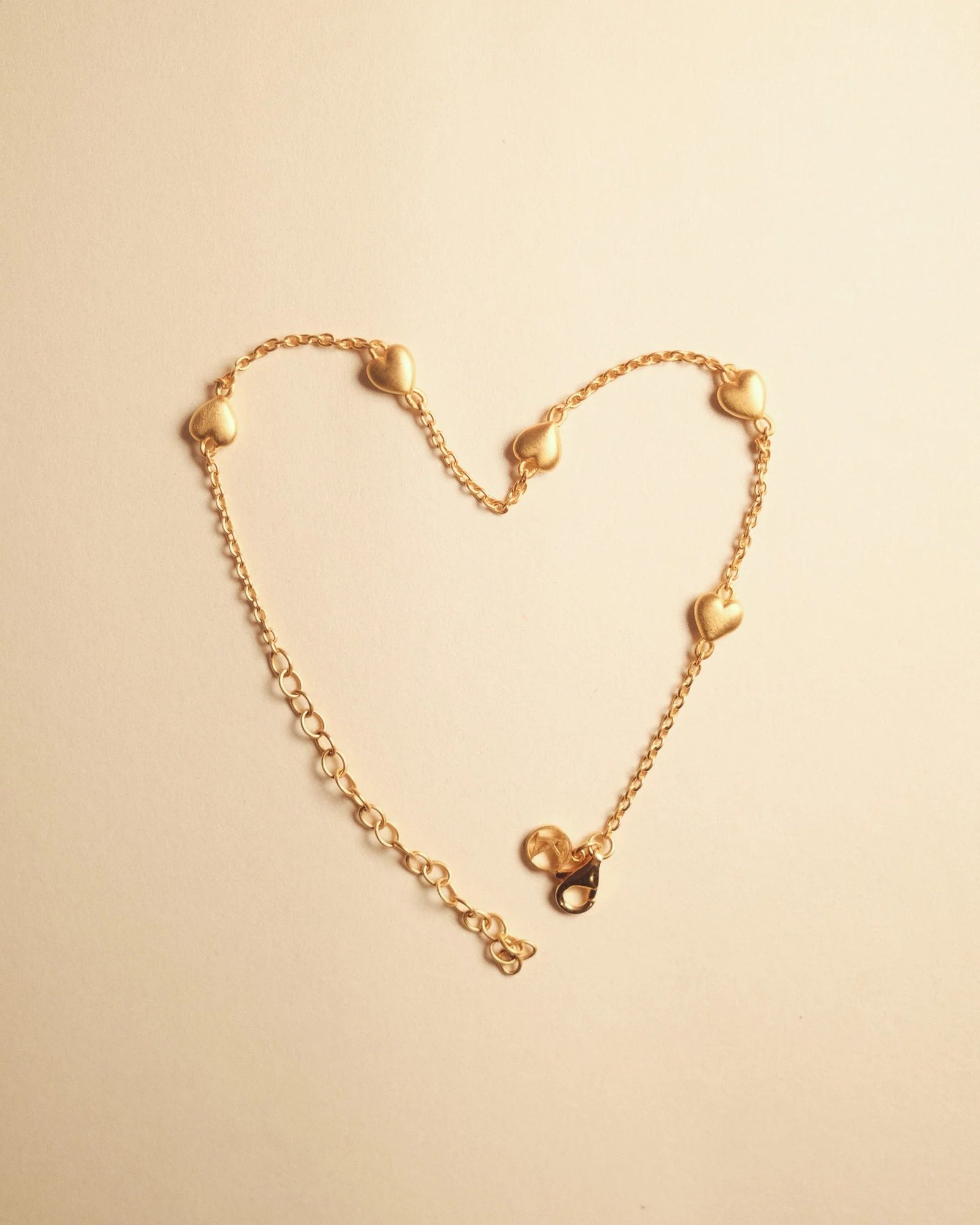 Maya Puffy Hearts Bracelet